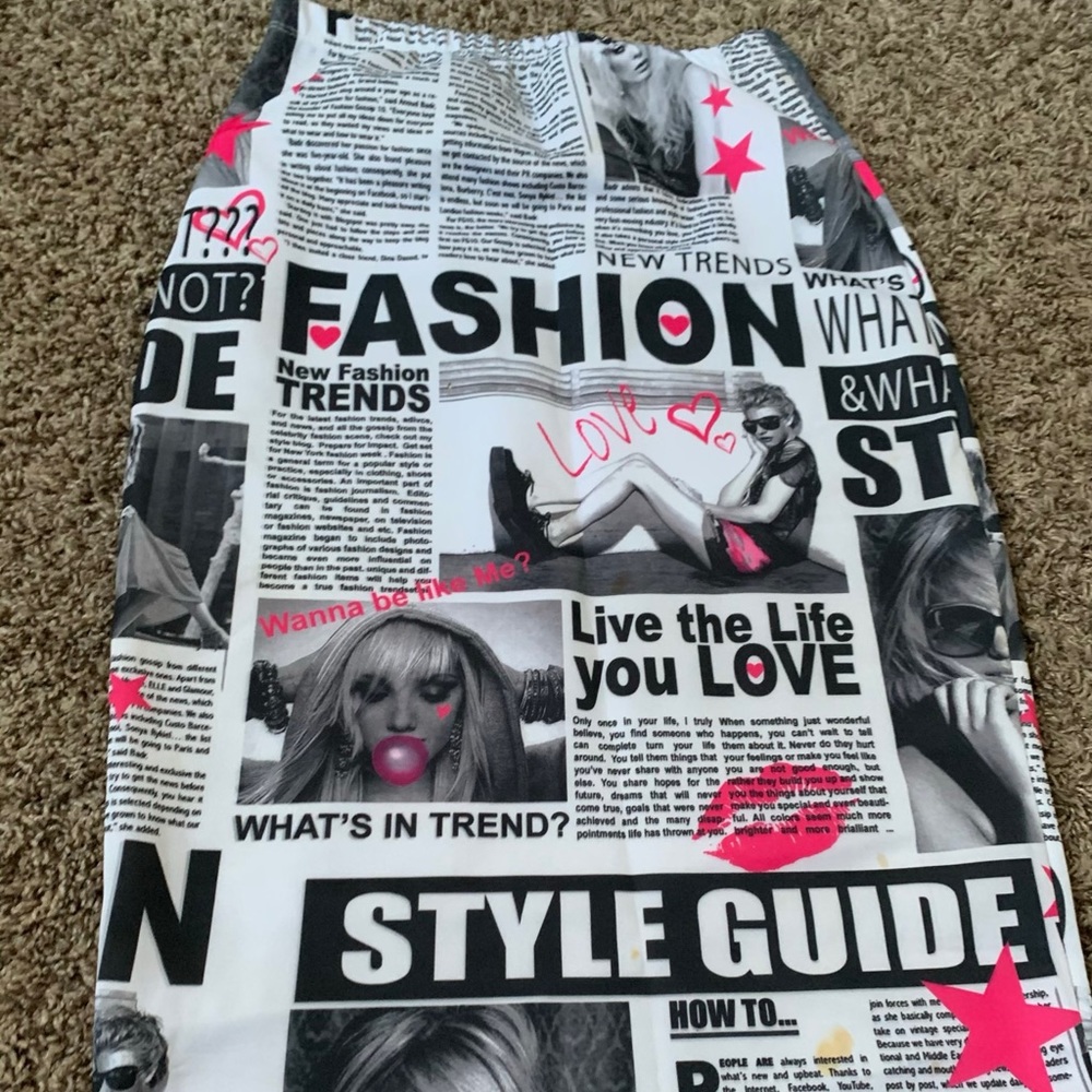 Fashionista pencil skirt